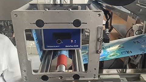 Печать кода Data Matrix на линии упаковки мороженого