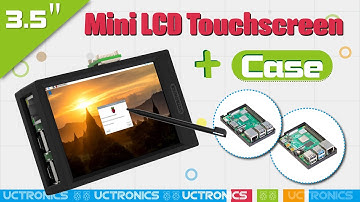 Raspberry Pi 3.5 inch LCD Screen & Case Bundle (for Pi 4B & 3)