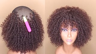 DIY Curly Crochet Wig Using Expression Multi Crochet