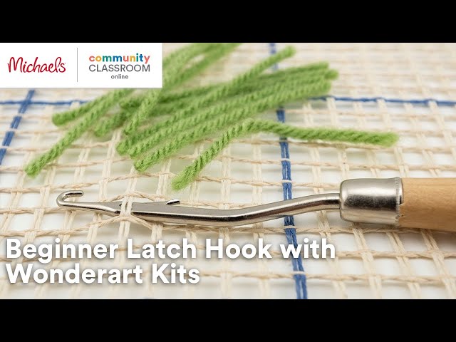 Leisure Arts Latch Hook Kit Leaves, 16, Latch Hook Kit, Latch Hook Rug  Kits, Rug Making Kit, Latch Hook Kits for Adults, Latch Hook Kits for Adults  Beginners 