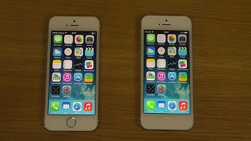 NEW iOS 7.1 Beta 4 vs. iOS 7.0.4 - Review