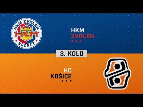 3.kolo finále HKM Zvolen - HC Košice HIGHLIGHTS