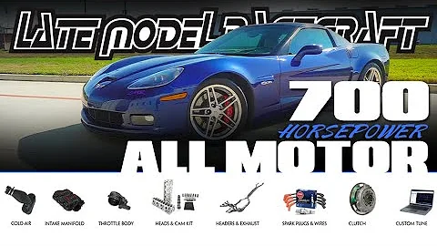 C6 Z06 700 Horsepower NA Package - Late Model Racecraft