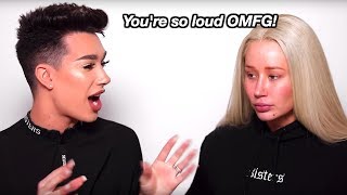 James Charles annoying Iggy Azalea