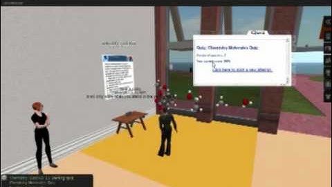 quizHUD demo (touch to answer quiz in second life)
