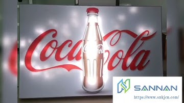 CoCa~Cola DYNAMIC LIGHT BOX ~SANNAN