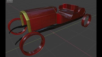 Blender 3D Modelling tutorial of a 1905 Star Gordon Bennet Ep 4 importing Blueprints