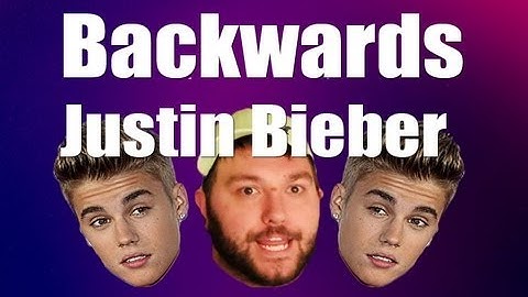 Backwards Bieber - Hidden Message When You Play Justin Bieber