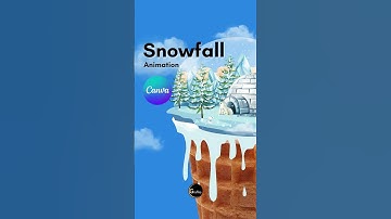 Create a Winter Wonderland Animation in Just 8 Minutes with Canva | Canva Tutorial