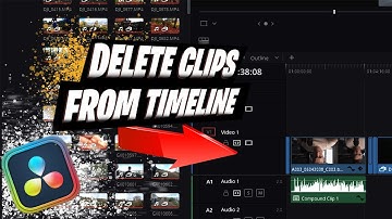 HOW TO Delete Clips From Timeline in Davinci Resolve