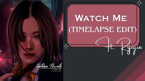 Smudge edit (timelapse) ft. Ryujin | ibispaintx 