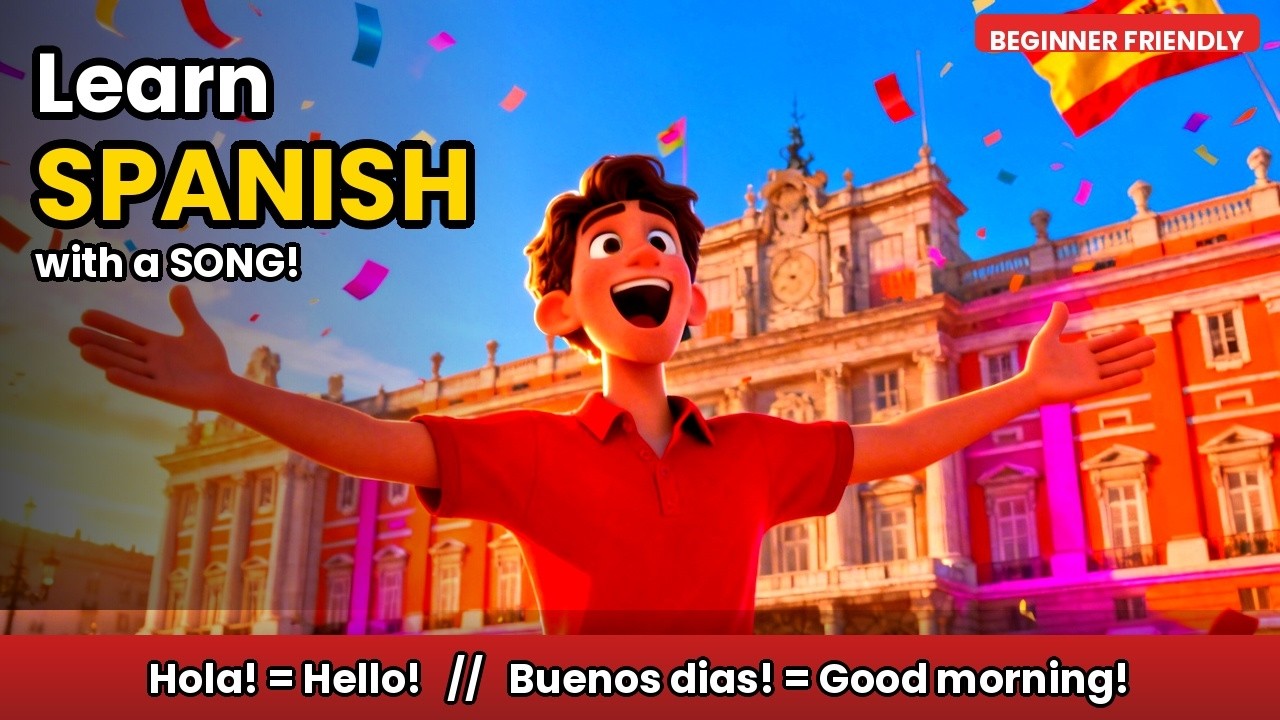 I Made a Song That Teaches You Spanish in 3 Minutes 🇪🇸