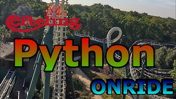 Onride: PYTHON in Efteling l POV l 4K