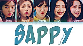 Red Valvet (레드벨벳) - 'Sappy' lyrics (color coded lyrics)