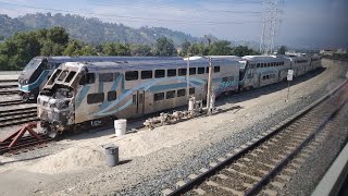 METROLINK AV Line, Outbnd | LA Union Station to Santa Clarita | EMD F59PH Locomotive | 10.9.2023