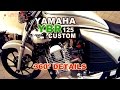 Yamaha YBR 125 Custom 2016 Grey Fly-by 360º - Yamaha MotoFundador Guimarães - KTM Laranjinha