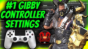#1 Gibby Worldwide (117k Kills) Custom Controller Settings - Apex Legends