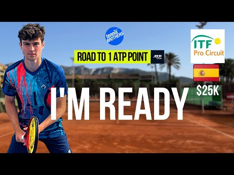 Preparing For My Next $25k Futures On Clay | Road To 1 ATP Point