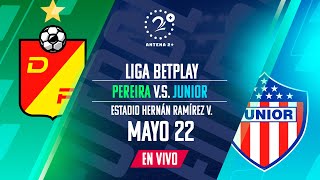 Pereira vs Junior | Liga BetPlay | Narrado por: Alberto Mercado