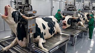 Inside Grey Brahman Bull White Horn &amp; Leather Processing Factory | From Horns and Hide to Luxury