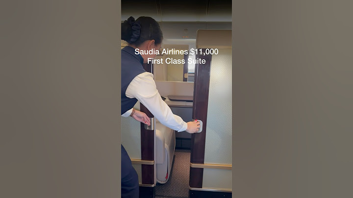Would You Pay $11,000 For This First Class Suite On Saudi Arabian Airlines?