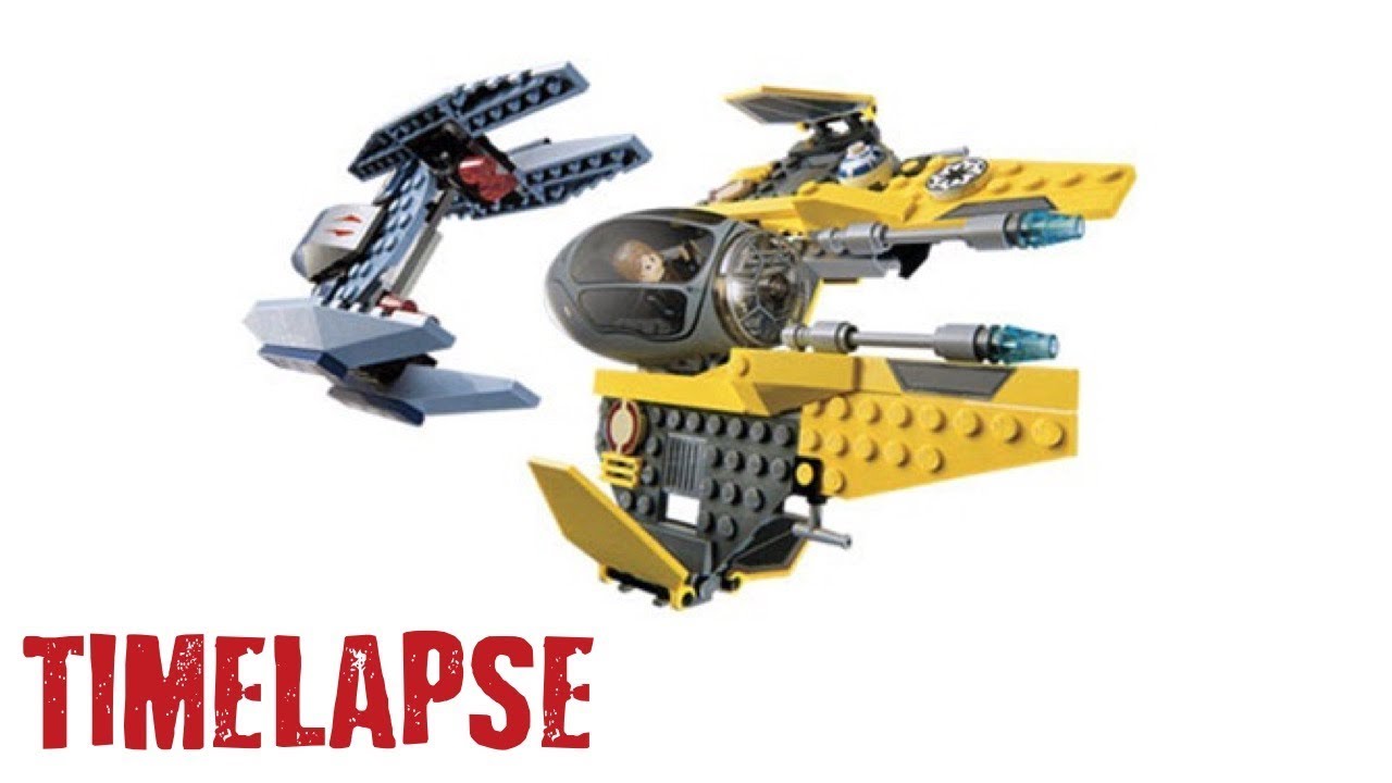 Timelapse Lego Star Wars Set 7256 Jedi Starfighter And Vulture