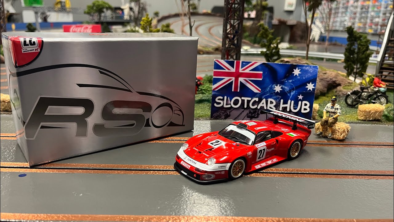 Revo slot Latest 1/32 scale slot car 911 GT 1 Porsche 24h LE MANS