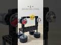 Inside VS Outside Idler Pulley Demonstration #mechanism #legotechnic #mechanical