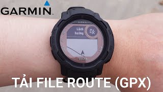 [GARMIN GUIDE] How to download GPS files (GPX files) to your Garmin watch screenshot 5