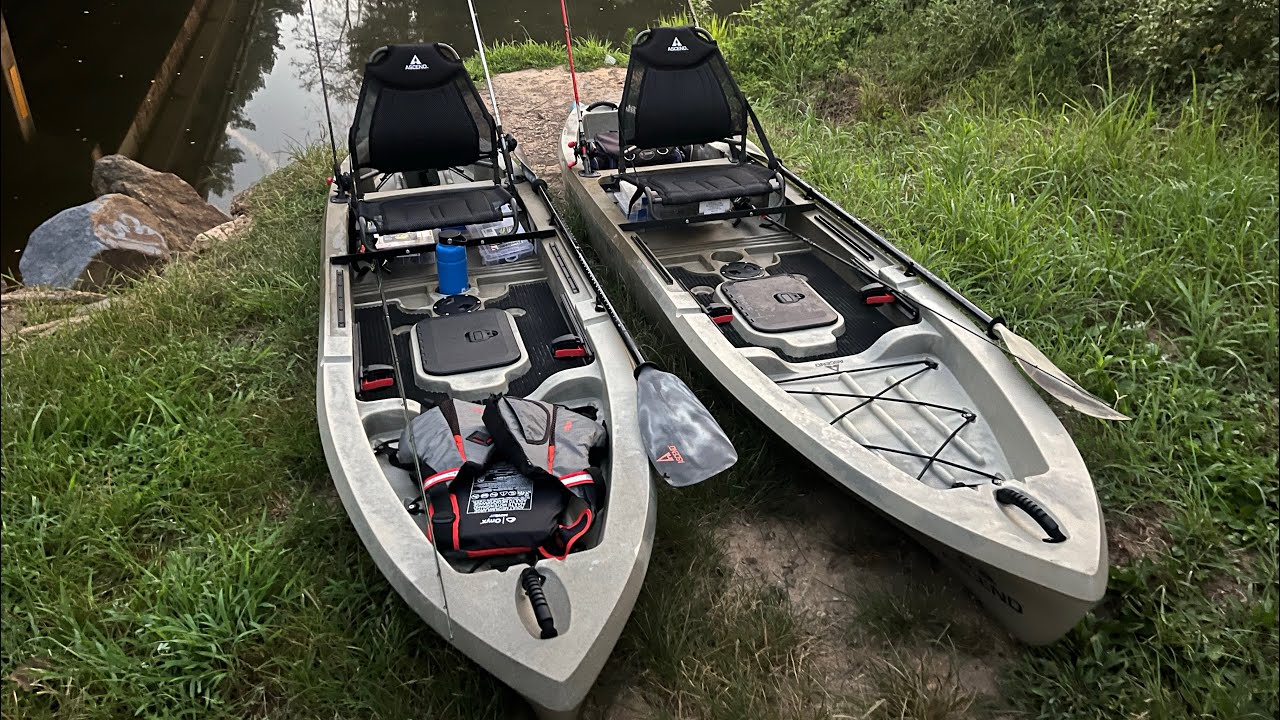 Bass Fishing in the Ascend 12T Kayak