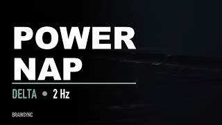 Power Nap Music | 2 Hz Delta Binaural Beats | Night Ocean Swell [1 Hour]