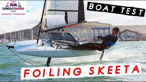 BEST OF BOTH WORLDS - FOILING SKEETA - For Performance and Beginner Sailors - Boat Test