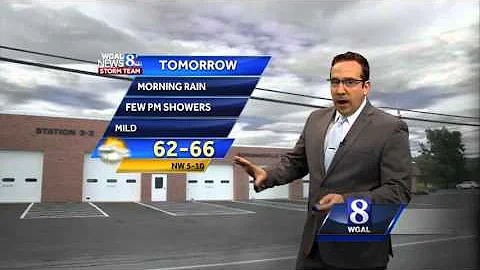 Scattered PM thundershowers; Watch Ethan's forecast