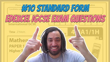 #10 Standard Form - Edexcel IGCSE Exam Questions