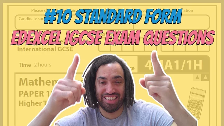 #10 Standard Form - Edexcel IGCSE Exam Questions