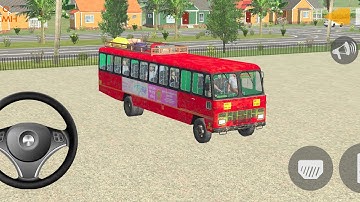 Indian Bus Simulator 3d Gameplay // Indian Sleeper Bus simulator gameplay // Android gameplay