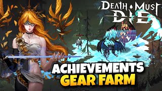 Achievements and Gear Farm | Death Must Die Live Gameplay