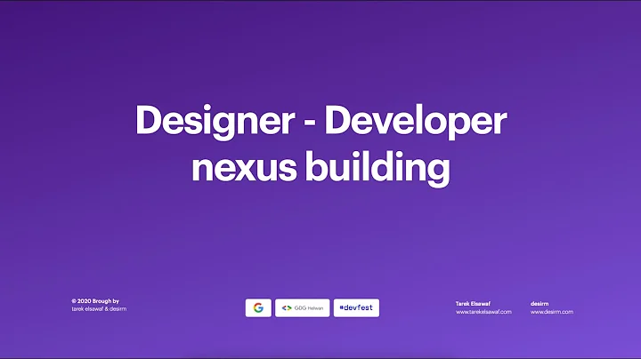[Arabic] Designer / Developer Nexus building