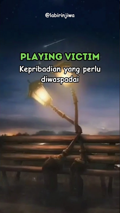 Jadi begini Playing Victim 🙄 #shortsfeed #edukasi