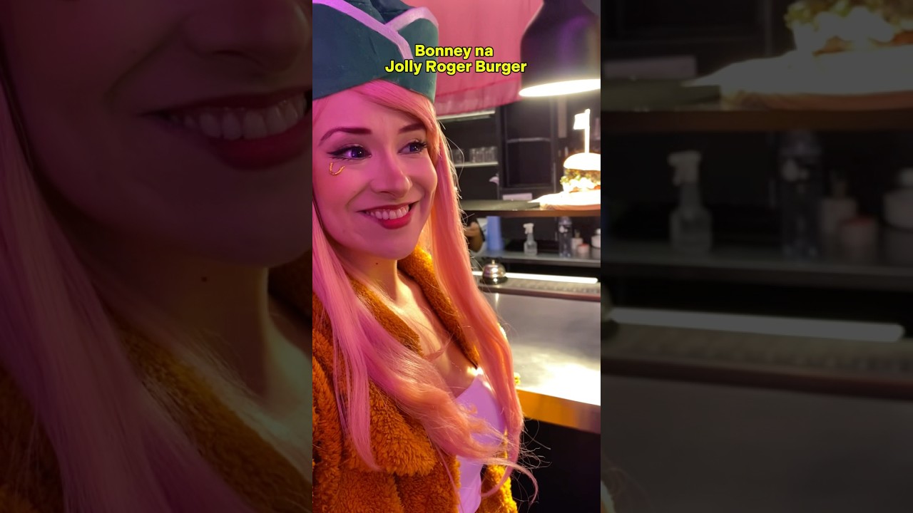 Bonney Cosplay na Jolly Roger Burger #bonney #bonneycosplay #onepiece #onepiececosplay #anime