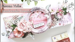 Mixed media wedding canvas | Tutorial | Aola DIY | Handmade