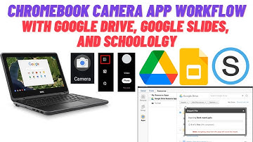 Chromebook Camera App Workflow with Google Drive, Slides, and Schoology
