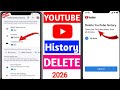 how to delete youtube history| how to clear youtube search History #viral