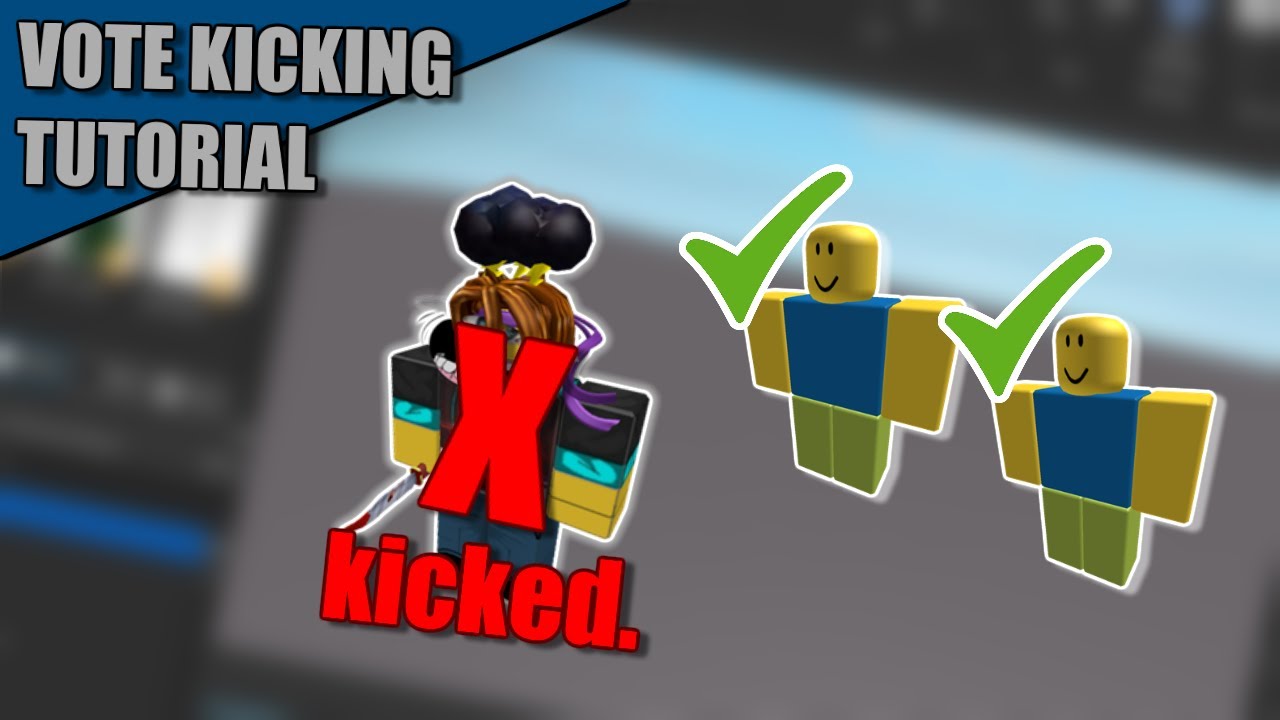 Updated 2020 How To Make A Vote Kicking System Roblox Studio Youtube - make a cart and ride vote to kick player script roblox