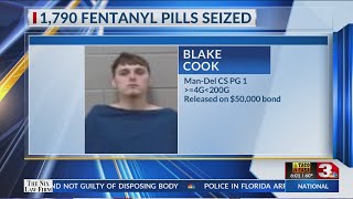 Nearly 1,800 fentanyl pills seized by Wichita Falls police
