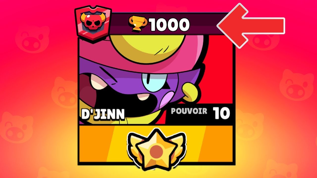 World Record Djinn 1000tr Brawl Stars Youtube - brawl stars d'jinn