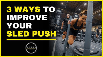 Hoe word je beter in de slee-duw voor Hyrox?