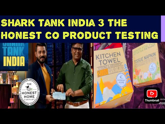 Testing Shark Tank India 3The Honest Home Co Tissue,Towel Review Testing  क्या सच में अच्छा है ? 