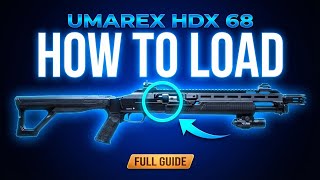 How to LOAD &amp; UNLOAD ammo into the Umarex HDX 68 Pump Action Paintball Marker? 