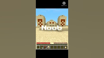 Noob vs Pro vs hacker desert temple in Minecraft